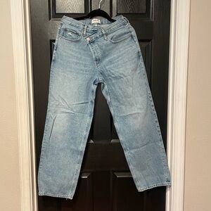 agolde criss cross jeans